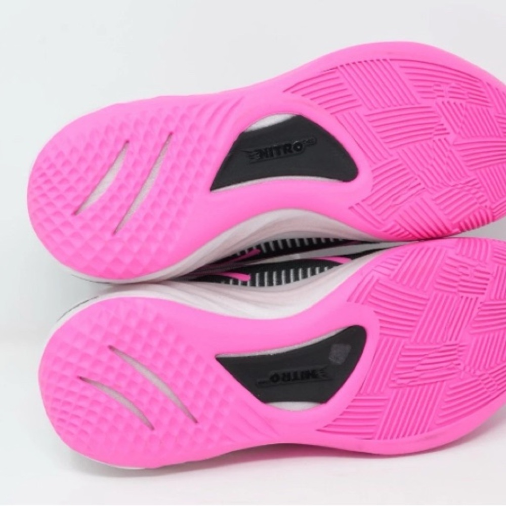 Puma All-Pro Nitro 30968901 Men's Athletic Basketball Shoes White/Pink Size 11.5 - Picture 6 of 12
